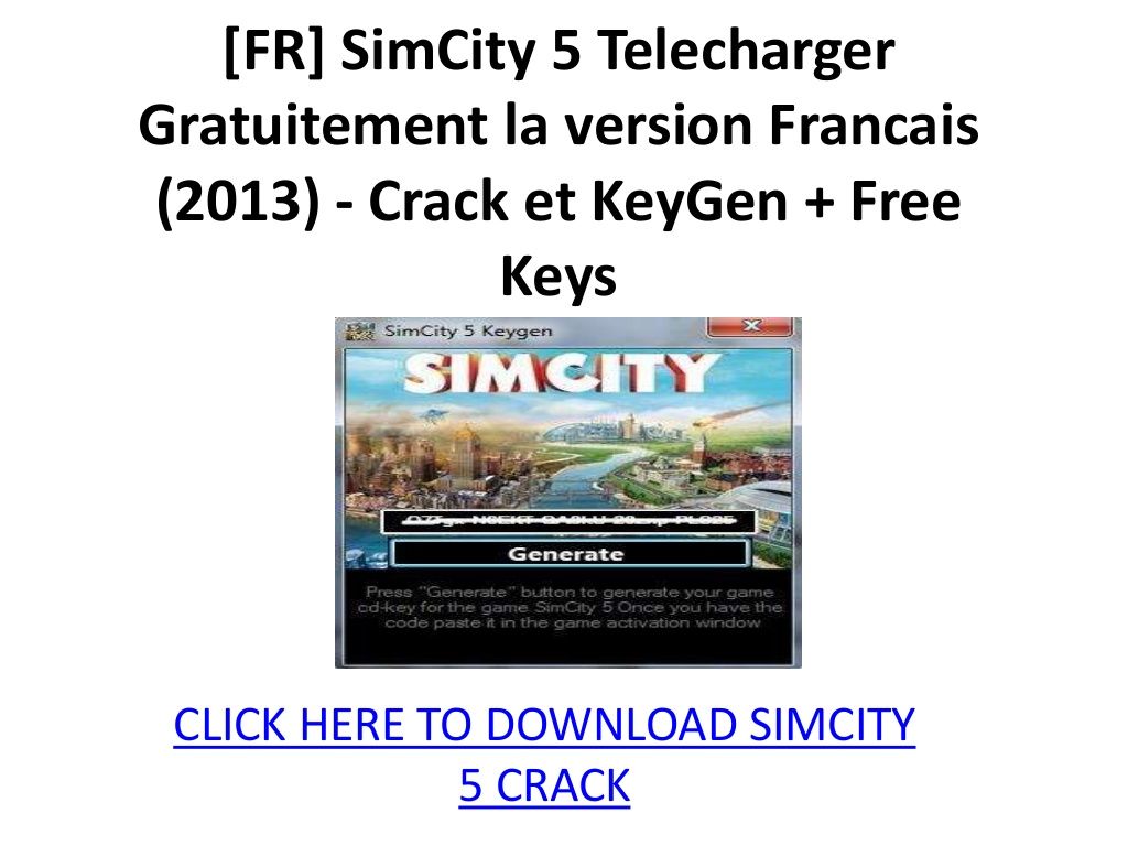 Simcity 5 serial key free no survey